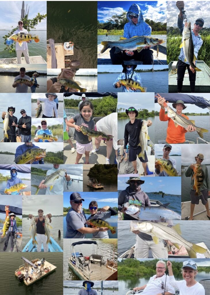 showcase of the fishing, boats, and happy clients of panalakesportfishing