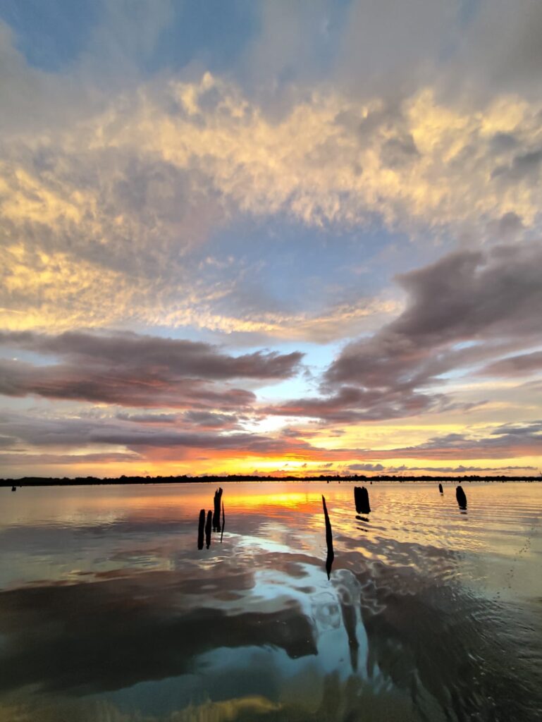 beautiful view while peacock bass fishing with panalakesportfishing